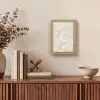 Lichtbeige - Goudbruine Nerven - Marmer Light Box met kabel (Tafellamp) klein 925 -sfeer2