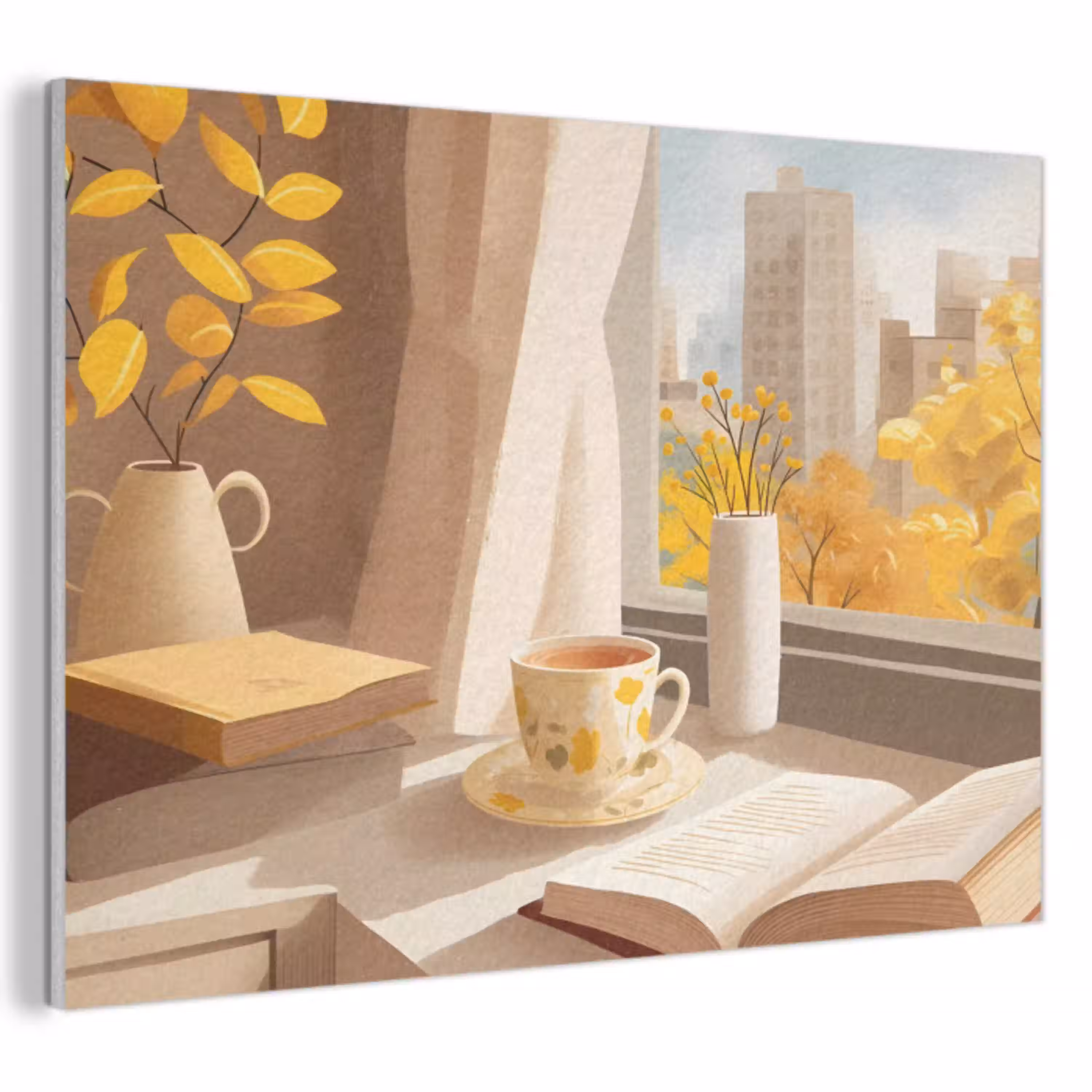 Thee - Boek - Thee - Herfst PET vilt klein -3d