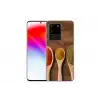 Pollepel - Kruiden - Eten - Specerijen - Tafel Telefoonhoesje Samsung Galaxy S20 Ultra klein -dubbelS20Ultra