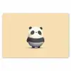 Panda - Beige - Minimalistisch Placemat vinyl groot -zzsfeer1_Kitchenyeah-website