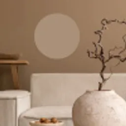Bakery brown - Interieur - Aardetinten Wandcirkel behangsticker klein 186 -sfeer1