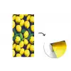 Gele - Citroenen - Druppels - Fruit fotobehang vinyl groot 64 -3d