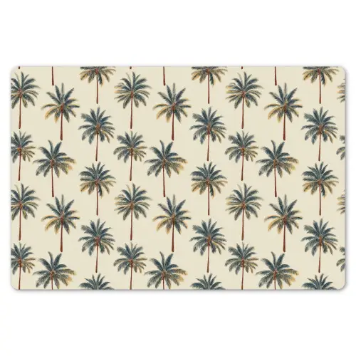 Palmbomen - Tropisch - Groen Placemat vinyl groot 368 -zzsfeer1_Kitchenyeah-website