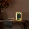 Bladeren - Groen - Geel - Verf - Jungle Light Box met kabel (Tafellamp) klein -sfeer4