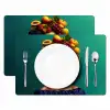 Vrouw - Hoodtooi - Tropisch - Fruit - Druiven Placemat vinyl groot -zzsfeer2_Kitchenyeah-website