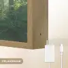 Bos - Pad - Zon - Bomen - Groen - Natuur Light Box met batterij (Wandlamp) middel -USP_websiteoplaadbaarNL