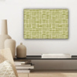 Vlecht - Patroon - Groen canvas 2cm klein 34 -sfeer6