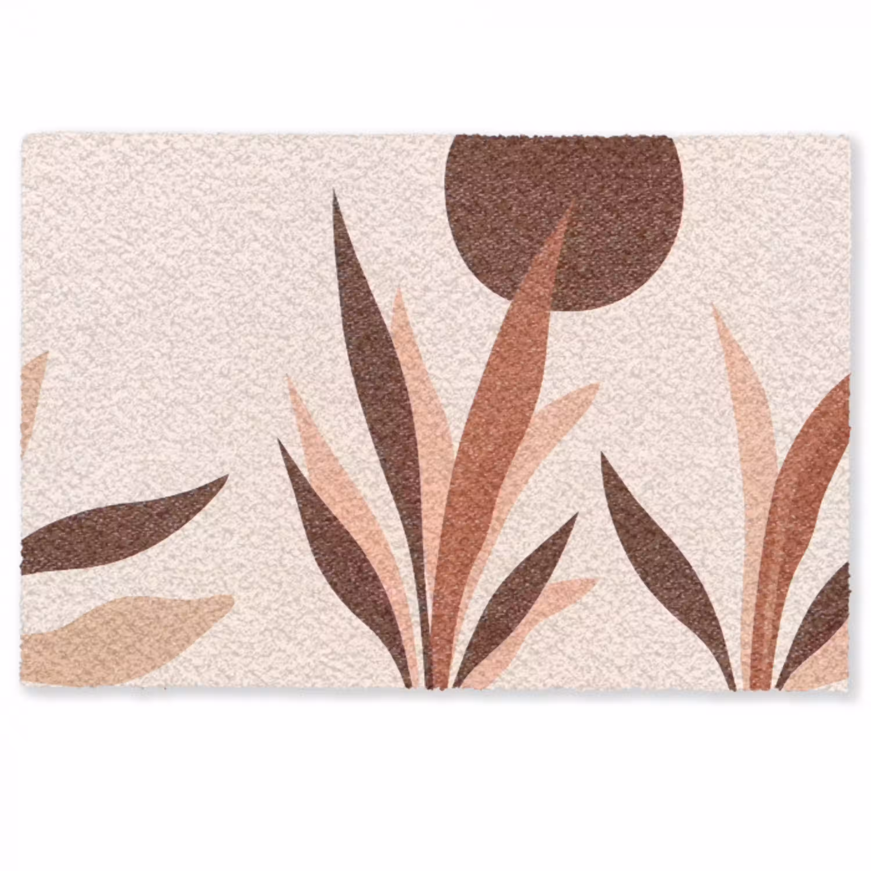 Planten - Abstract - Natuur - Bruin Deurmat klein -zkaufland3d