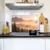 Zonlicht - Mist - Bergen - Bomen Inductie beschemer met haakjes klein -sfeer2