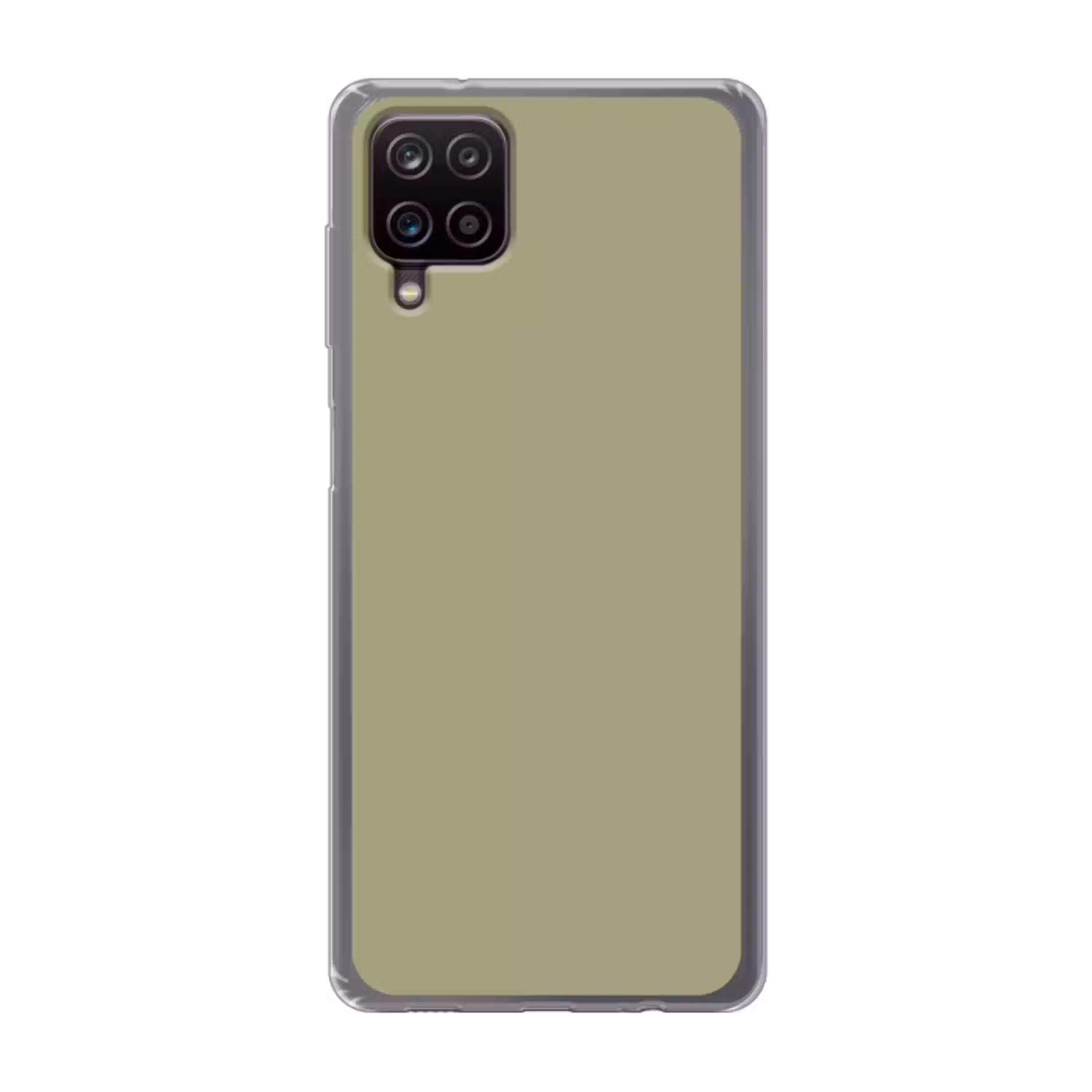 Vintage - Sage - Groen Telefoonhoesje Samsung Galaxy A12 klein 372 -3d