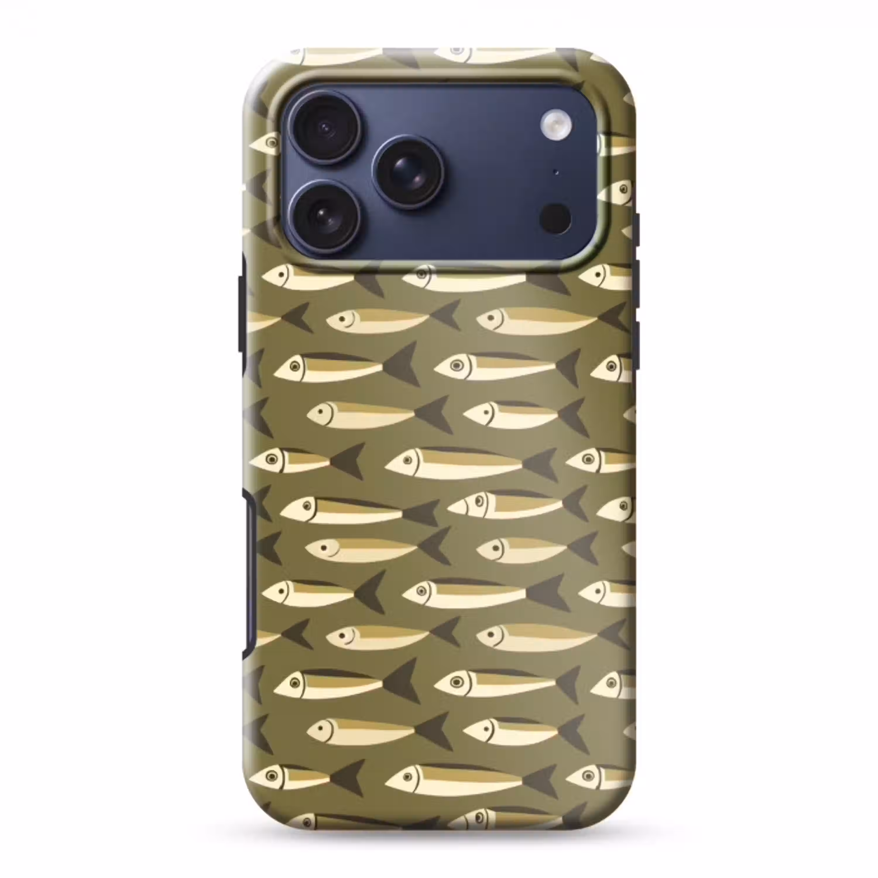 Vis - Patroon - Groen Toughcase MagSafe Apple iPhone 17 Pro Max klein 1019 -3d