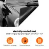 Paard - Auto - Zwart - Wit Inductie beschermer vinyl 3mm klein -zzzzzzz-td-onderkant