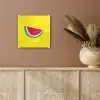 Fruit - Watermeloen - Geel plexiglas 5mm klein -sfeer5