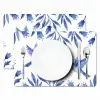 Modern - Vogels - Delfts - Blauw Placemat vinyl groot -zzsfeer2_Kitchenyeah-website