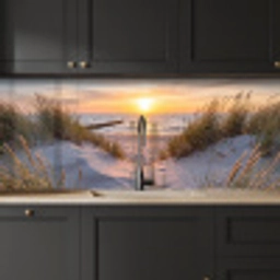 Strand - Zonsondergang - Natuur - Landschap keuken achterwand 2 middel -sfeer1