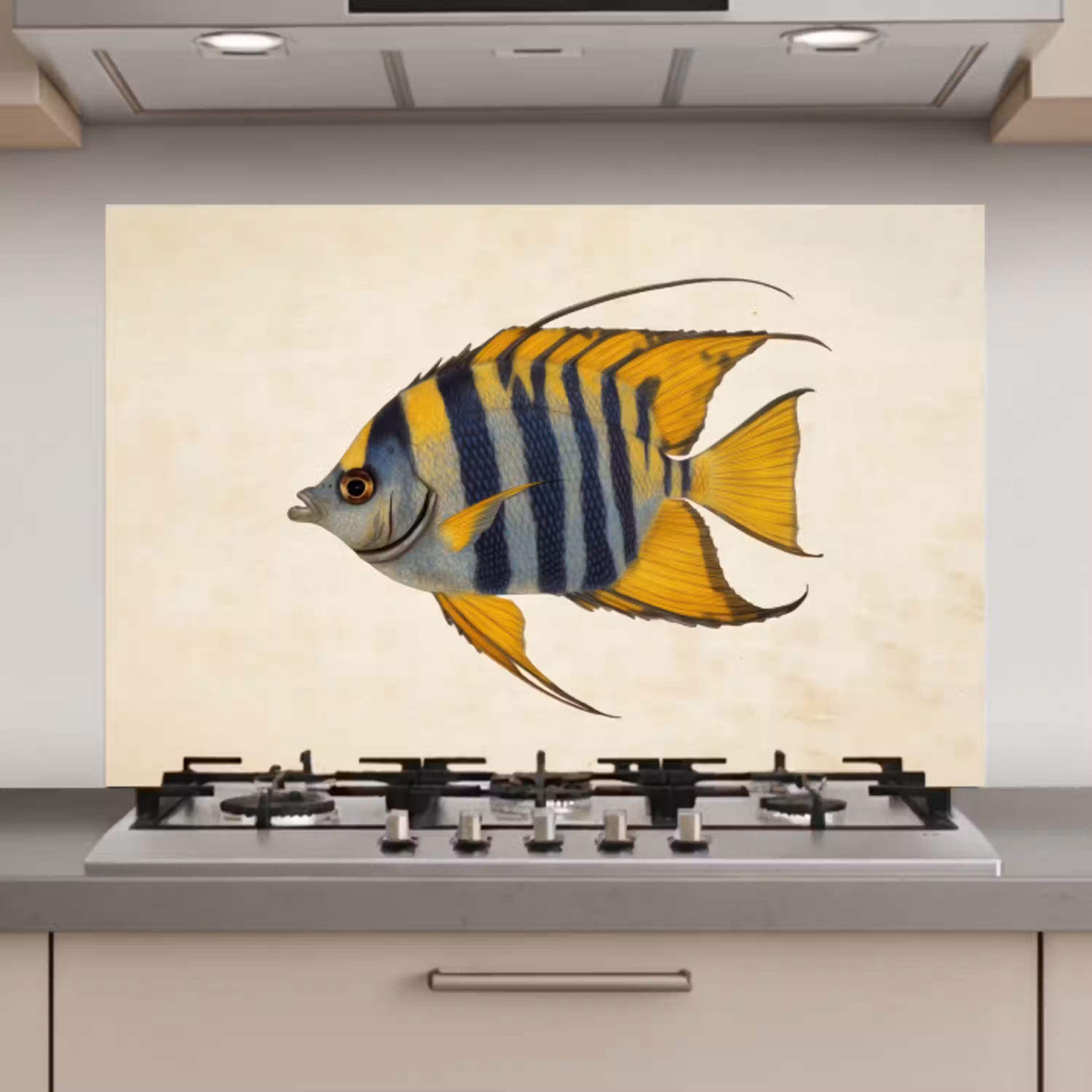 Vis - Sierlijk - Vinnen - Illustratie keuken achterwand spatscherm klein -3d_website