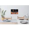 Sterrenhemel - Palmen - Rivier Muursticker klein -eettafel