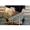 Hek - Natuur - Mist - Veld laptophoes neopreen klein -tas