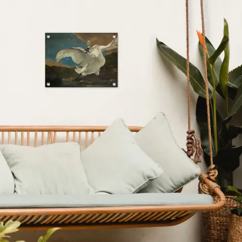 Zwaan - Oude meesters - Jan Asselijn tuinposter los doek klein -sfeer7