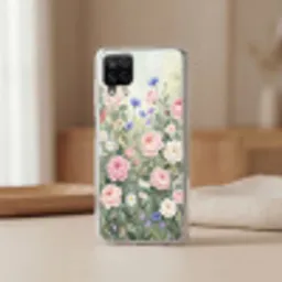 Bloemen - Tuin - Natuur - Kleurrijk Telefoonhoesje Samsung Galaxy A12 klein -sfeer2