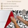 Geometrie - Driehoeken - Zwart - Wit keuken achterwand spatscherm klein 900 -spatscherm_DE
