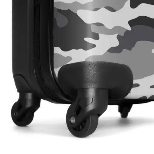Camogrijs NBS - Handbagage koffer - Kinderen Unisex middel -wiel