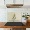 Dennentak - Naaldvormige bladeren - Lichtgroen keuken achterwand spatscherm klein -sfeer2