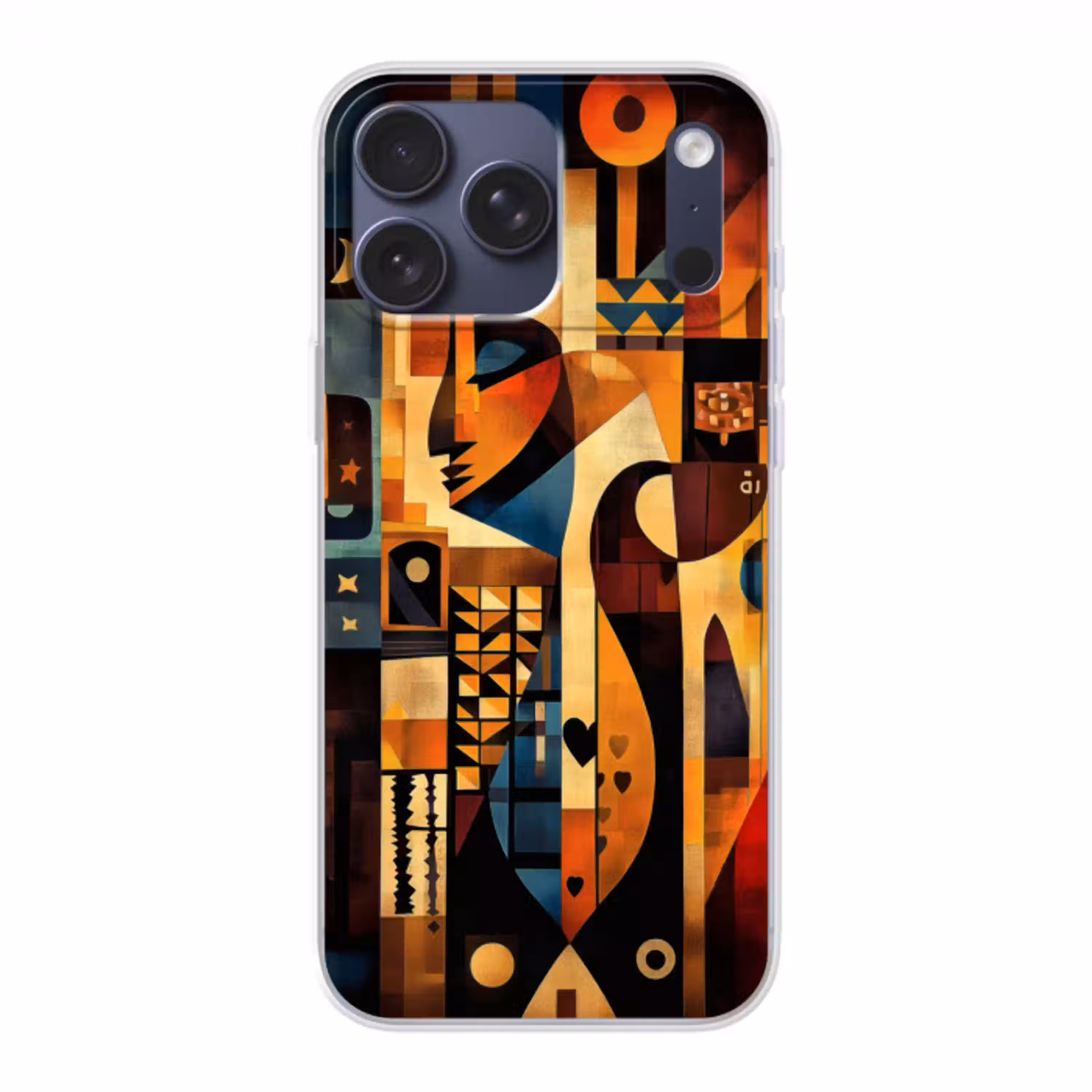 Figuren - Abstract - Symbolen Telefoonhoesje iPhone 17 Pro Max klein -3d