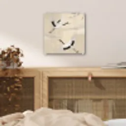 Kraanvogels - Bloesem - Beige plexiglas 5mm klein -sfeer4
