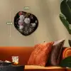 Bloemen - Jan Davidsz de Heem - Tijger - Schilderij - Stilleven - Oude meesters Wandcirkel Organisch Forex 3mm klein -sfeer3