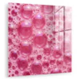 Roze - Schuim - Bubbels plexiglas 5mm klein -zzzproduct_nieuw