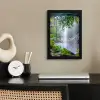 Jungle - Regenwoud - Water - Waterval - Planten fotolijst zwart zonder passe partout klein -sfeer1