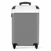 Schotse hooglander in zwart wit NBS - Handbagage koffer - Kinderen Unisex middel -productfoto_recht