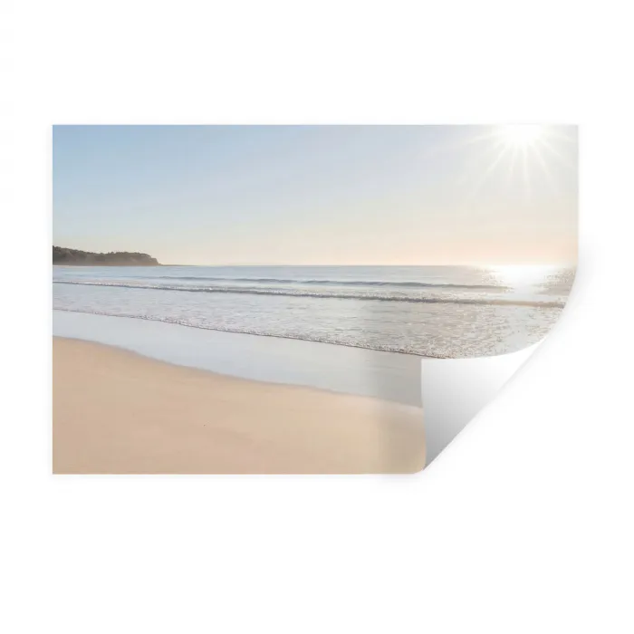 Zee - Zon - Zand Muursticker klein -3d