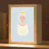 Prinses - Kroon - Blauw Light Box met kabel klein -zzz_3d_website