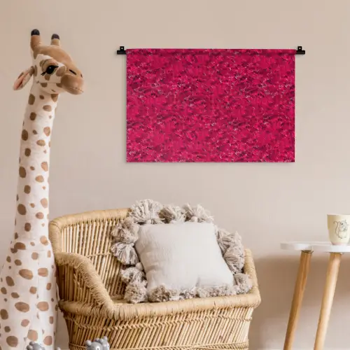 Vloeiend - Verf - Texturen - Rood Wandkleed katoen klein 269 -wsfeer5_kind