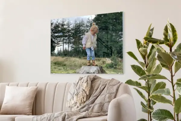 Grote foto op plexiglas
