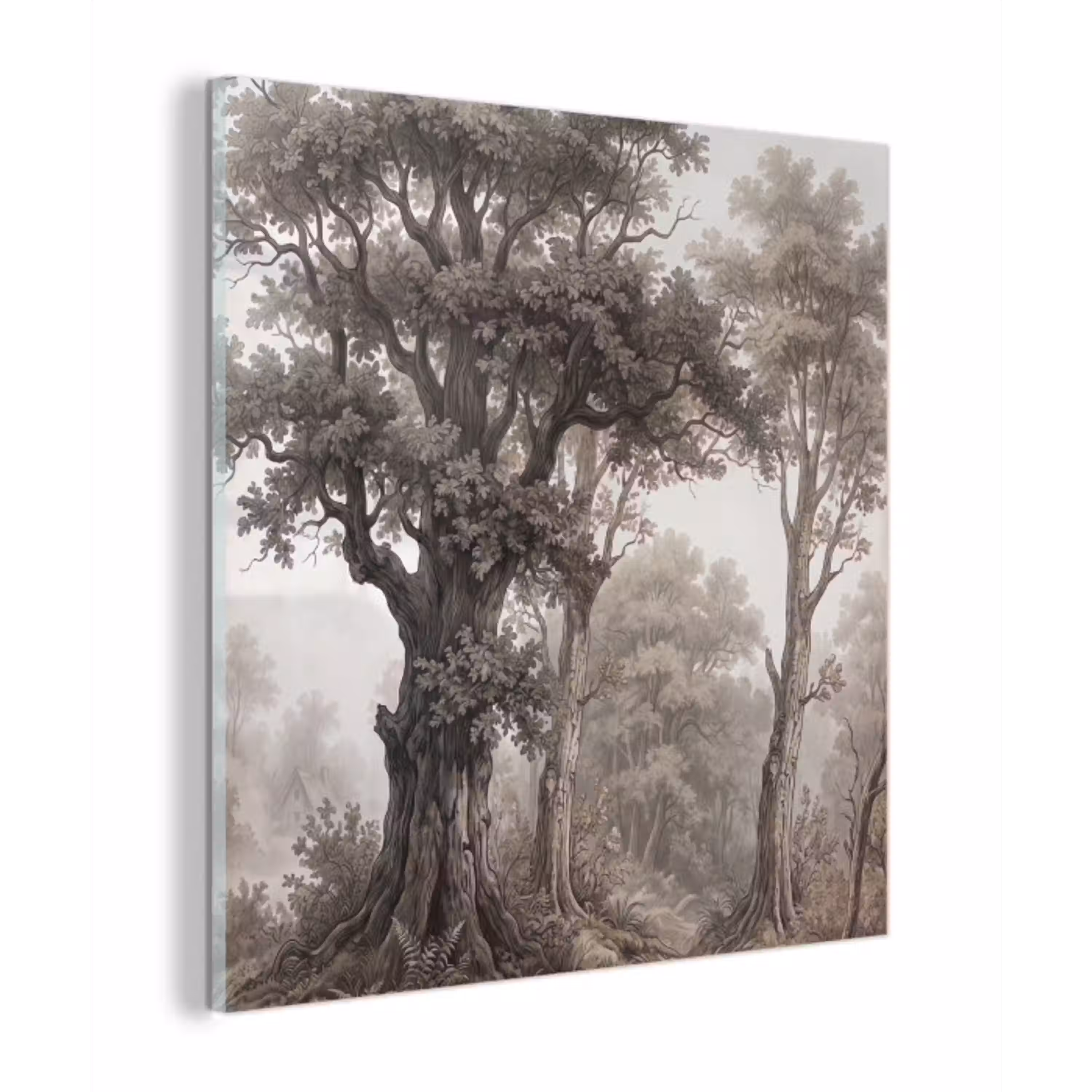 Natuur - Bos - Eik plexiglas 5mm klein -z3d