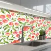 Patroon - Kersen - Wit keuken achterwand 2 middel 871 -3d_schuin