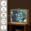 Kwallen - Zee - Wit - Golven Light Box met batterij (Wandlamp) middel -USP_websiteoverzichtNL