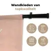 Bakje - Ijs - Aardbei - Roze Wandkleed katoen klein -sfeer2