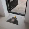 Chimpansee - Badeend - Grijs Deurmat klein -sfeer5