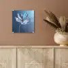 Blauw - Bloem - Glazen - Sierlijk plexiglas 5mm klein -sfeer5