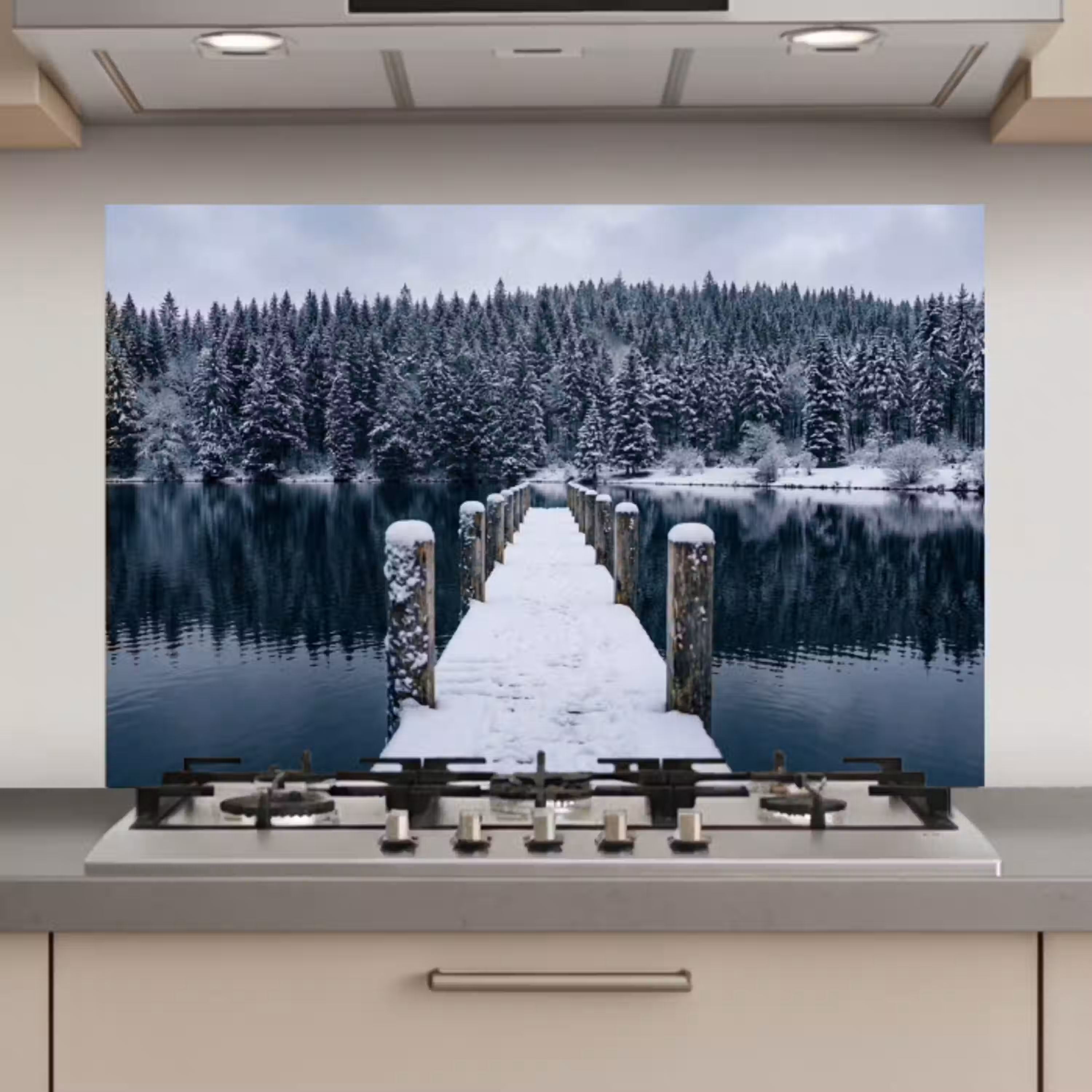 Steiger - Meer - Sneeuw - Bergen - Rustgevend keuken achterwand spatscherm klein -3d_website