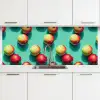 Appels - Water - Turquoise keuken achterwand 2 middel 871 -3d