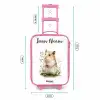Dier - Natuur - Hamster Kinderkoffer - Roze klein -productfoto_formaten