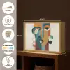 Geometrisch - Strakke vormen - Kleurrijk Light Box met batterij (Wandlamp) middel -USP_websiteoverzichtNL