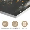 Boom - Zwart - Goud - Wit - Modern PET vilt klein -closeup_NL