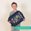 Dinosaurus - Groen - Raket - Sterrenhemel Kinderkoffer - Zwart klein -sfeer4_NL