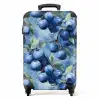 Vintage fruit - Blauwe bes NBS - Handbagage koffer - Kinderen Unisex middel -productfoto_recht